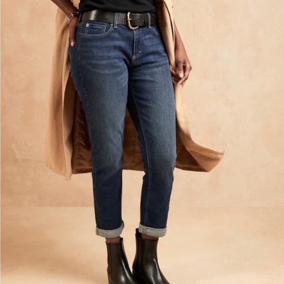 Banana Republic Girlfriend Jeans 30 / 10 Petite - Picture 1 of 10
